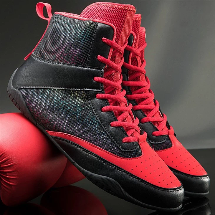 Professional Boxing Breathable Indoor Training Shoe (9)
